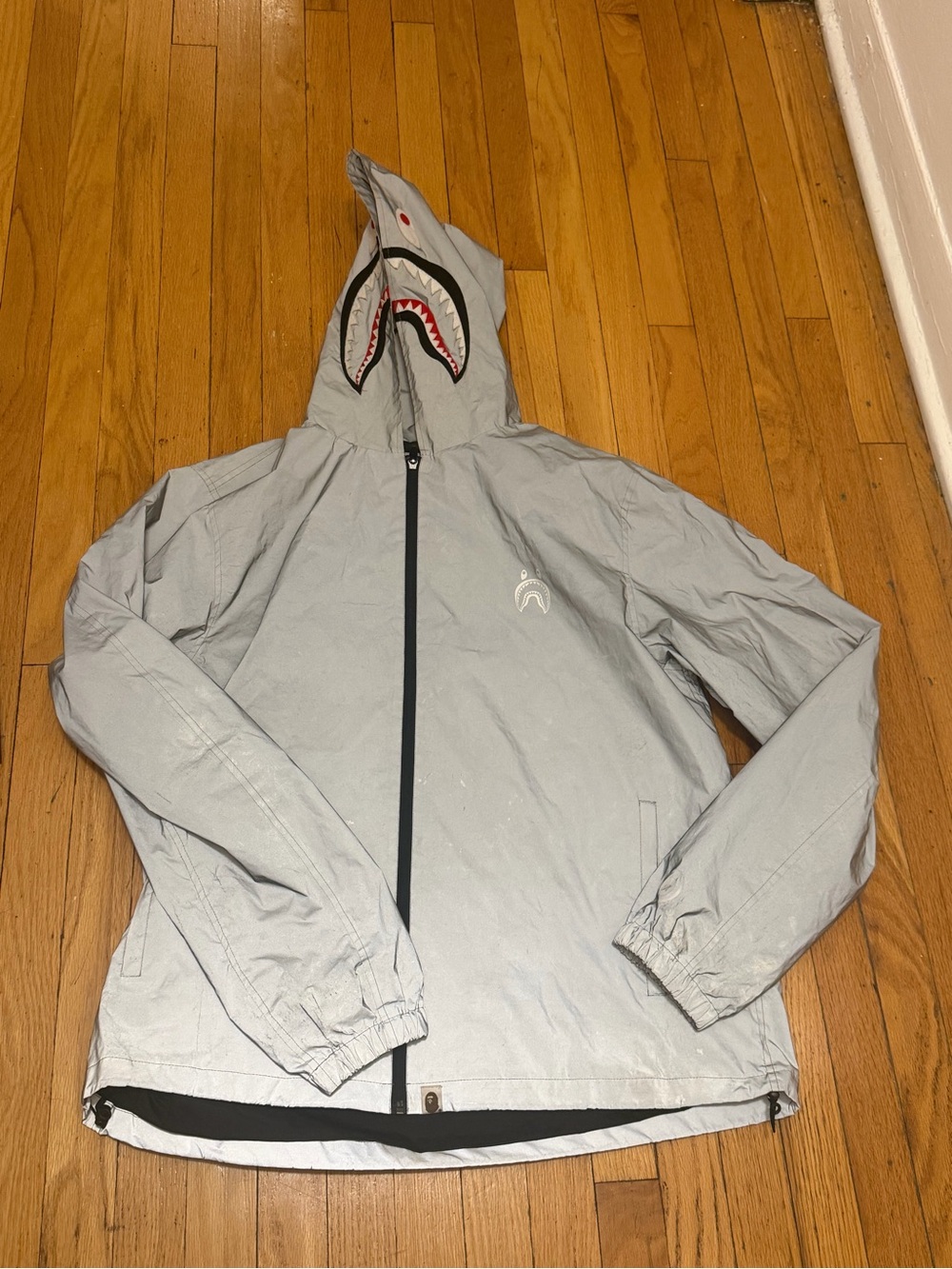 Bathing Ape Reflective Rain Jacket
